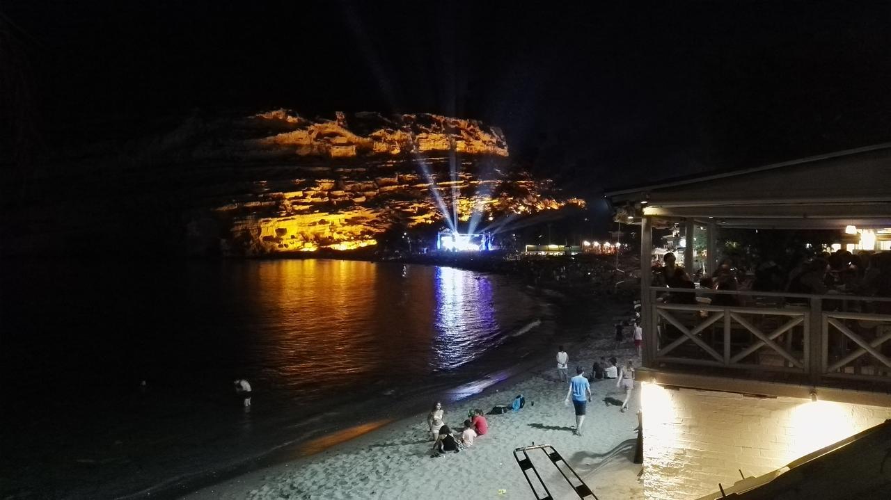 Dimitris Villa Hotel Matala Esterno foto
