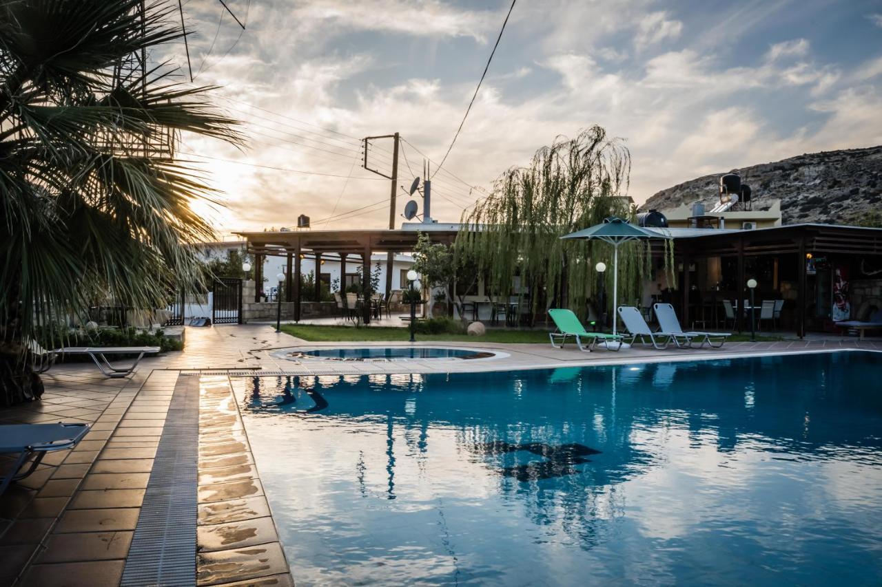 Dimitris Villa Hotel Matala Esterno foto