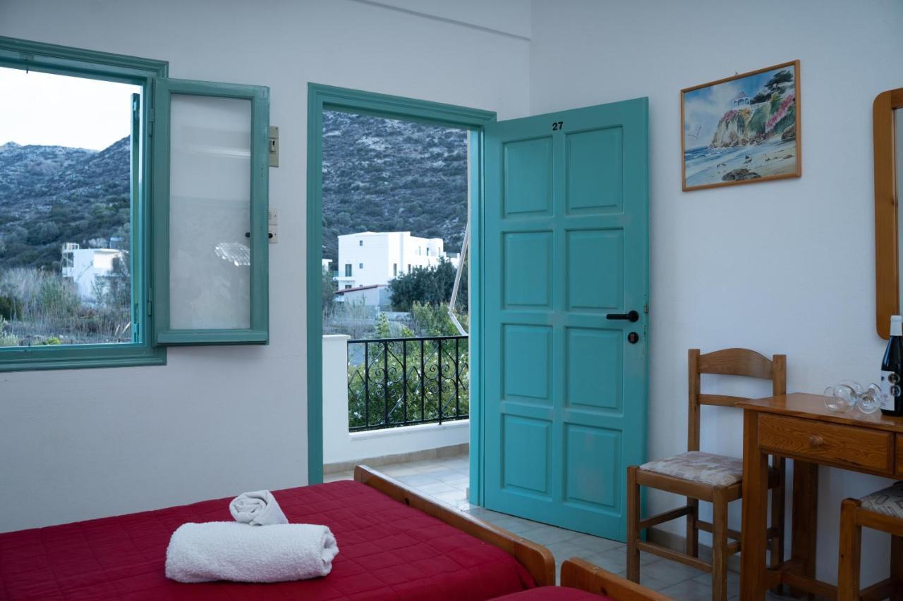 Dimitris Villa Hotel Matala Esterno foto